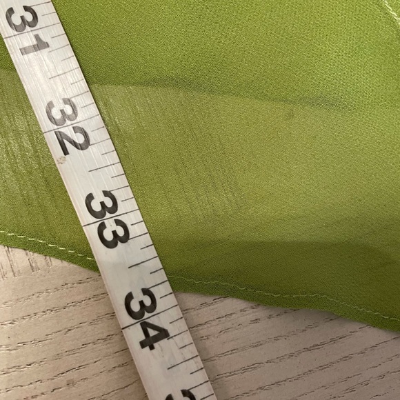 Donna Ricco 2‎ Piece Silk V neck Top & Skirt Sz 16 - Picture 15 of 16